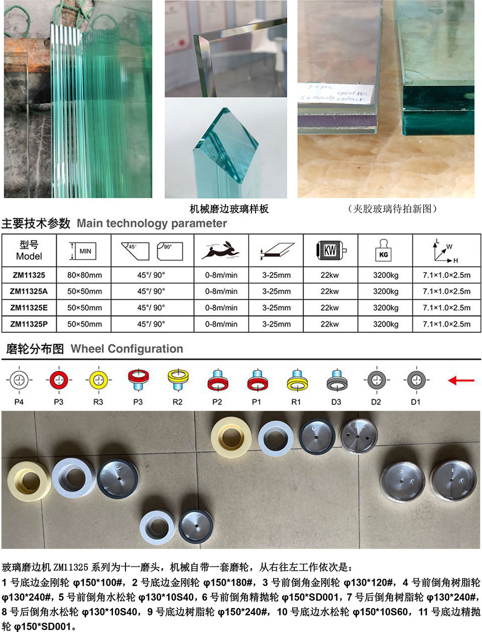 玻璃直線磨邊機